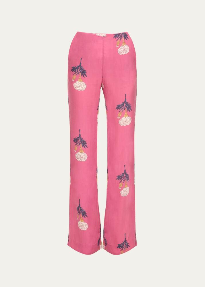 Alix of Bohemia Charlie Hibiscus Rose Pants Cover