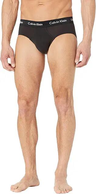 Calvin Klein Underwear Cotton Stretch Multipack Hip Brief (Black) Men's Underwear Cover