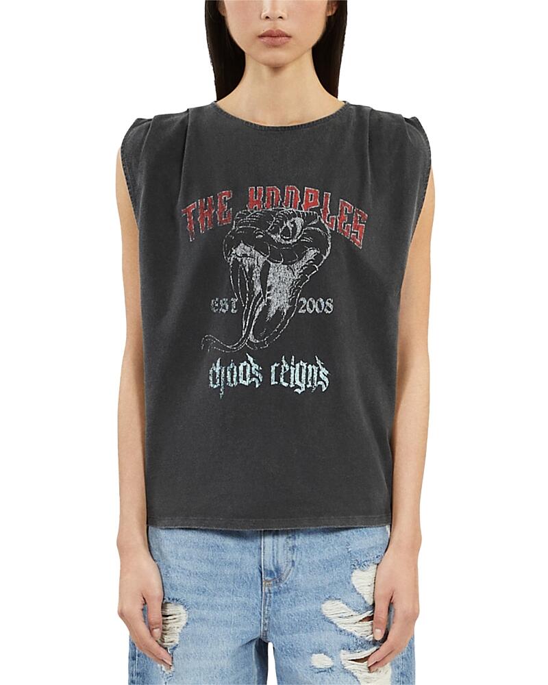 The Kooples Graphic Muscle Tee Cover