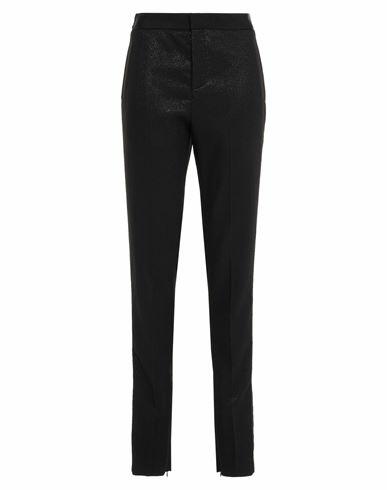 Dundas Woman Pants Black Polyester, Glass Cover