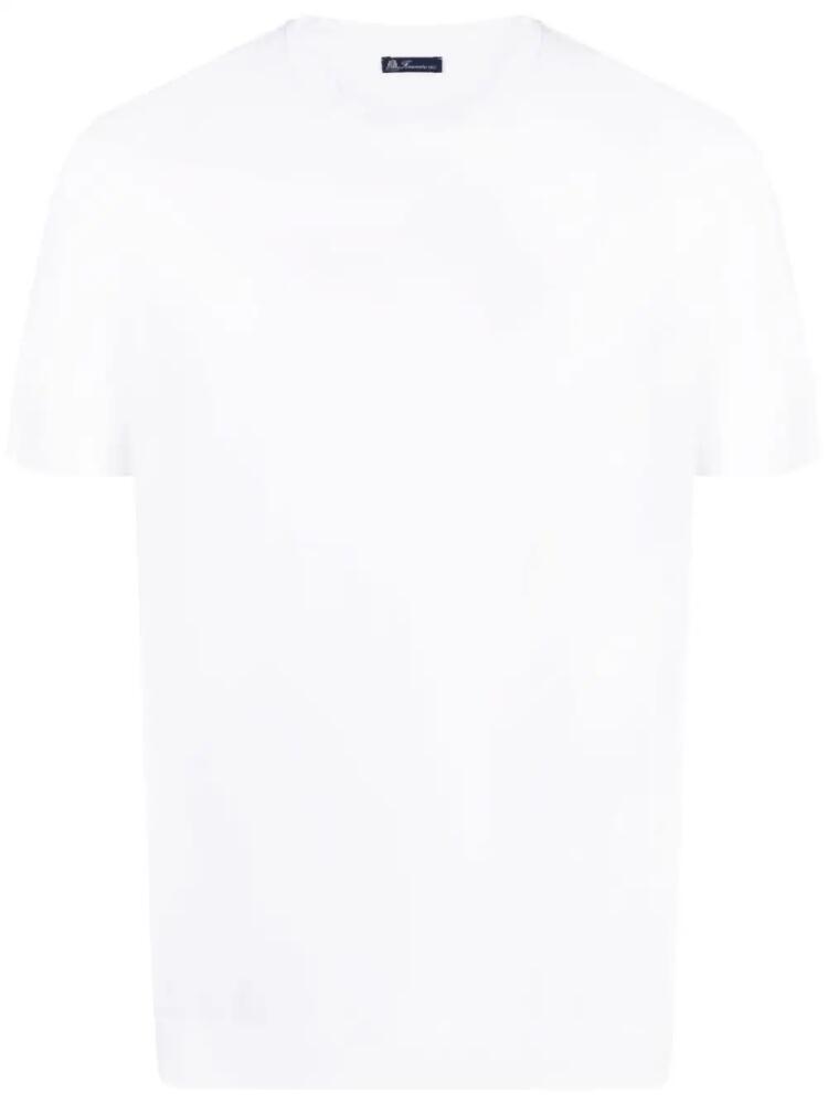 Finamore 1925 Napoli crew-neck cotton T-shirt - White Cover