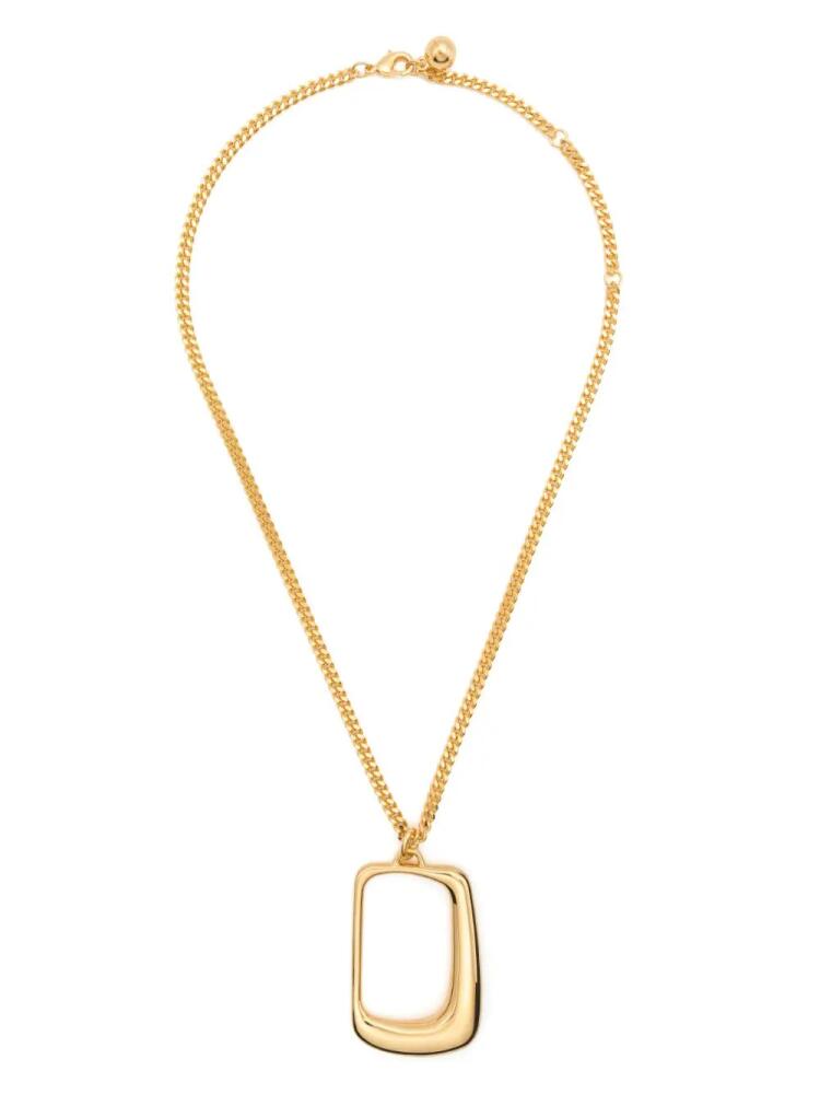 Jacquemus Le Collier Ovalo necklace - Gold Cover