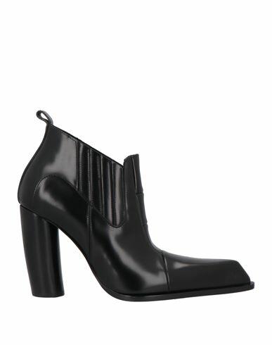 Off-white Woman Ankle boots Black Leather Cover