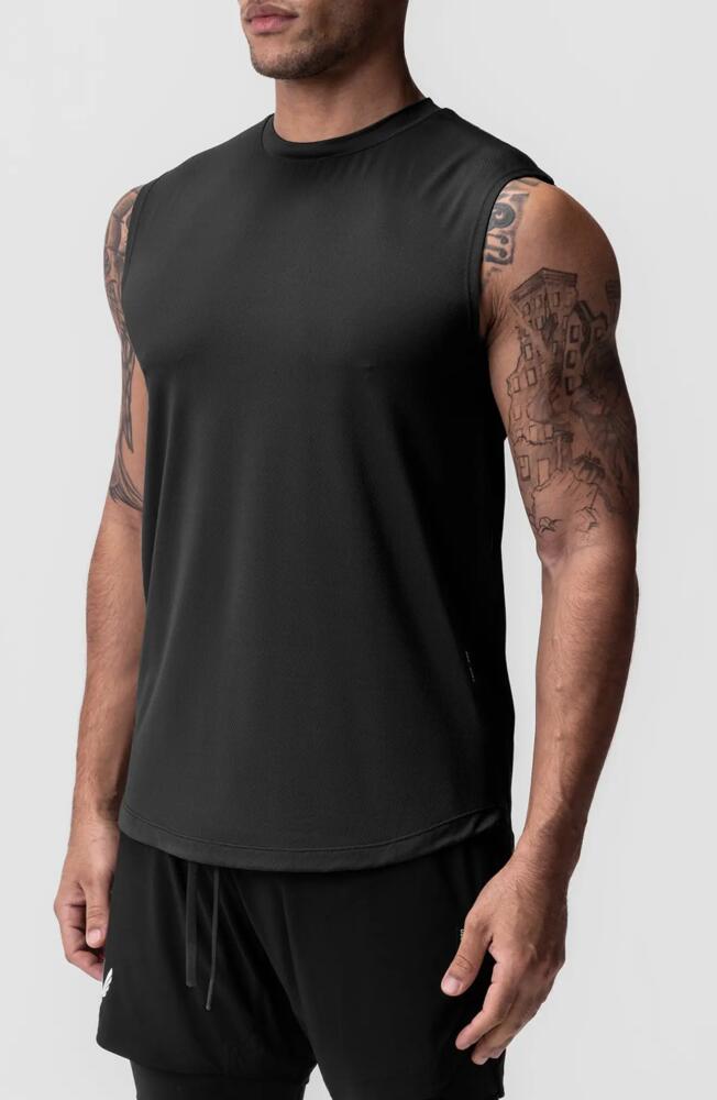 ASRV AeroSilver Muscle Tee in Black Cover