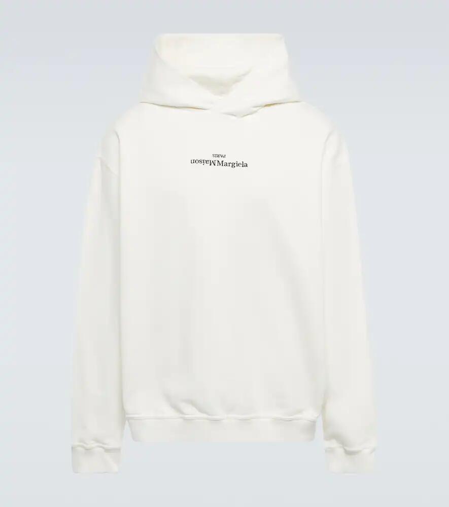 Maison Margiela Upside down logo hooded sweatshirt Cover