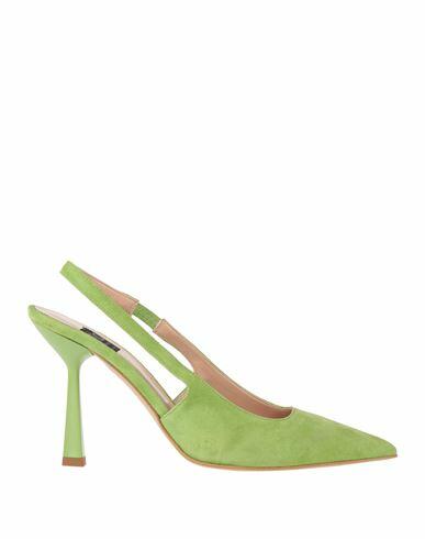 Islo Isabella Lorusso Woman Pumps Light green Soft Leather Cover