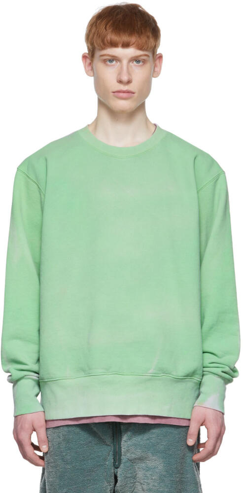 NotSoNormal Green Cotton Sweatshirt Cover