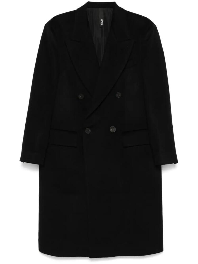 Hevo Martinafranca coat - Black Cover