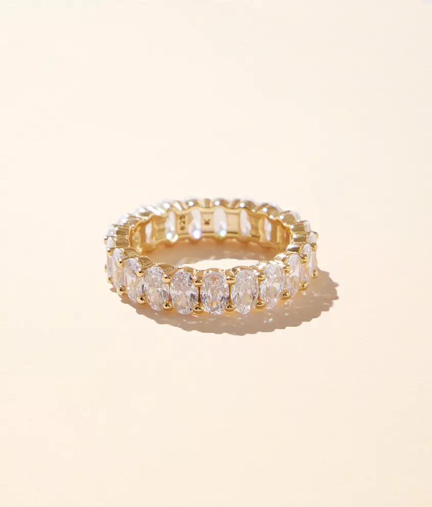 Sahira Jewelry Design Oval Eternity Ring Cover