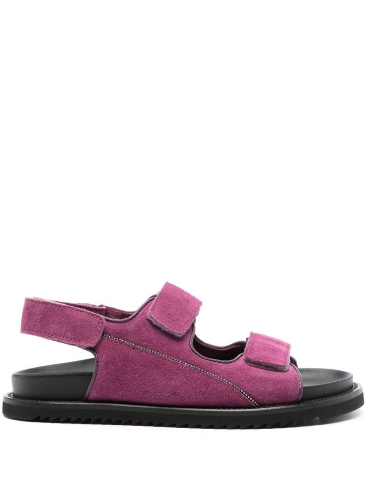 Doucal's Coco suede sandals - Purple Cover