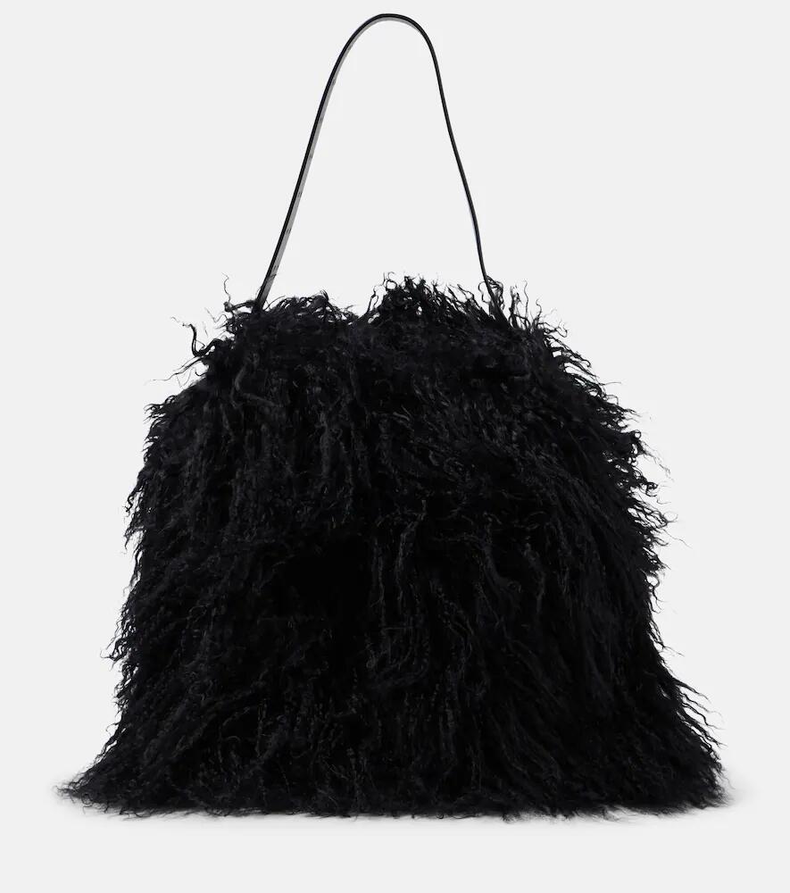 Ann Demeulemeester Karina Medium shearling shoulder bag Cover