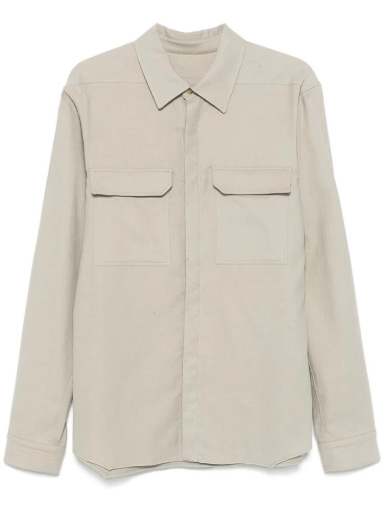 Rick Owens cotton shirt - Grey Cover