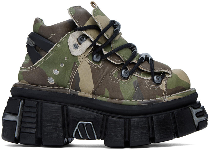 VETEMENTS Khaki New Rock Edition Sneakers Cover