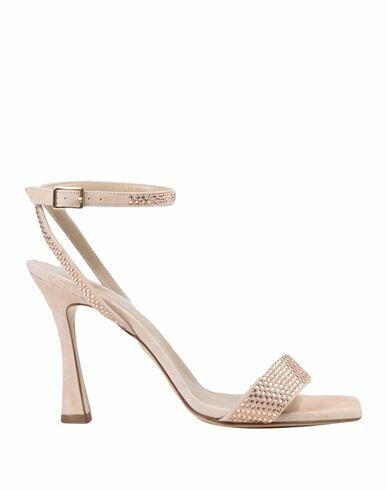 Giampaolo Viozzi Woman Sandals Blush Goat skin Cover