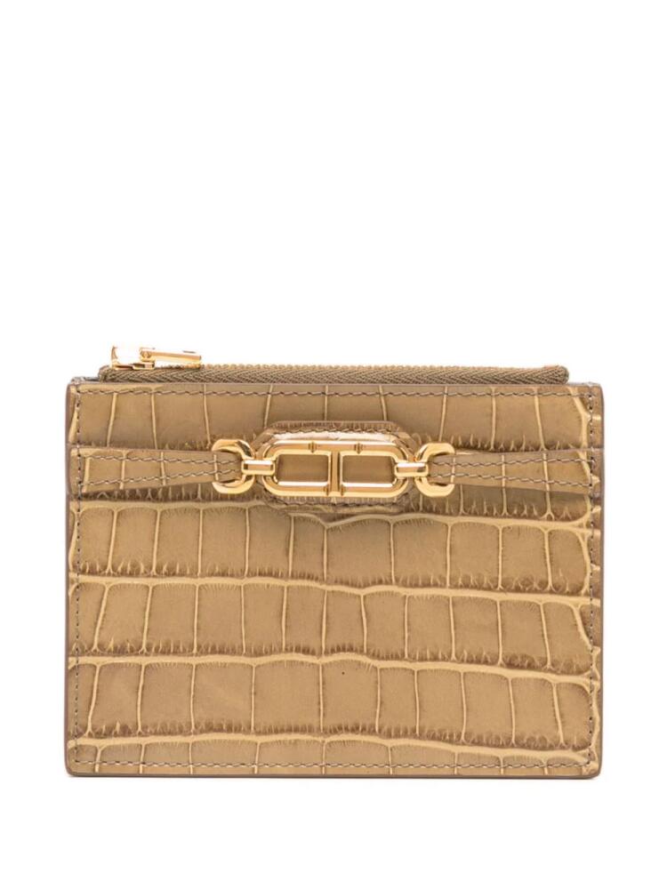 TOM FORD Whitney card holder - Neutrals Cover