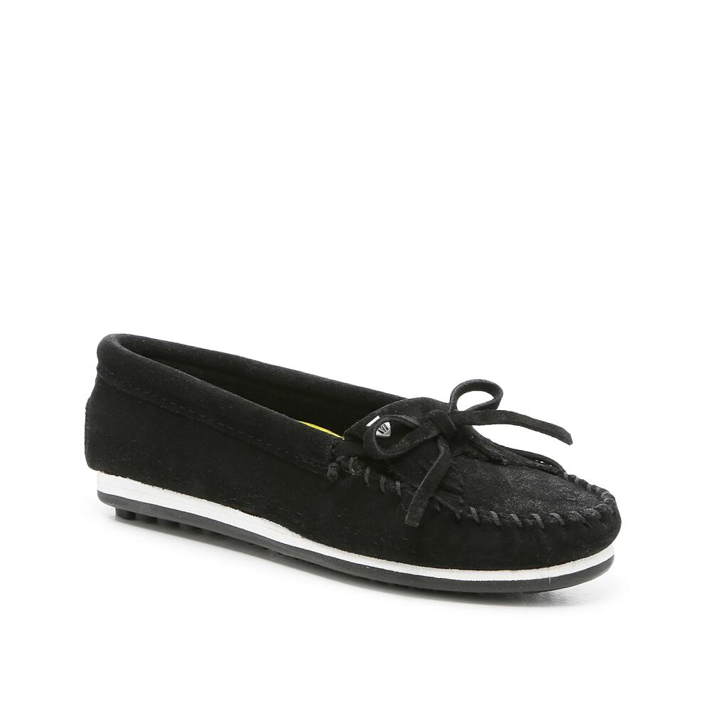 Minnetonka Kilty Plus Moccasin | Women's | Black Cover