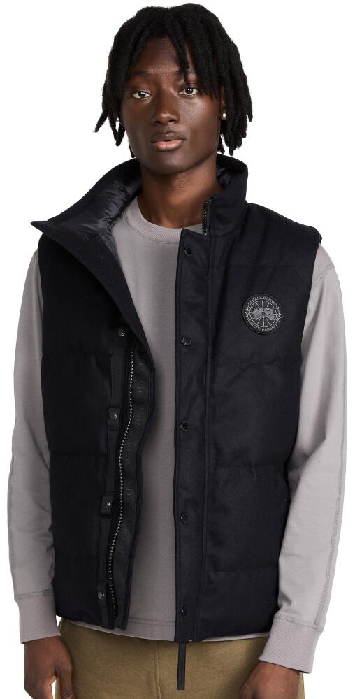 Canada Goose Garson Vest Wool Atlantic Navy Cover