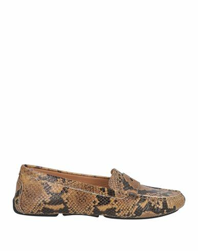 Boemos Woman Loafers Khaki Leather Cover