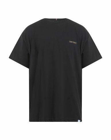 Les Deux Man T-shirt Black Recycled cotton, Recycled polyester Cover