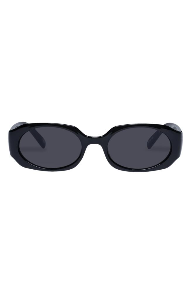 Le Specs Shebang Rectangular Sunglasses in Black Cover