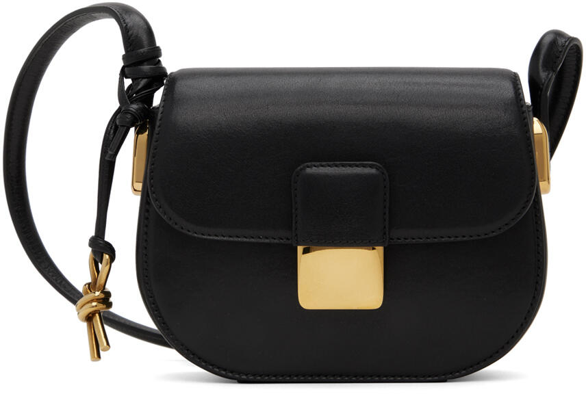 Bottega Veneta Black Mini Desiree Crossbody Bag Cover