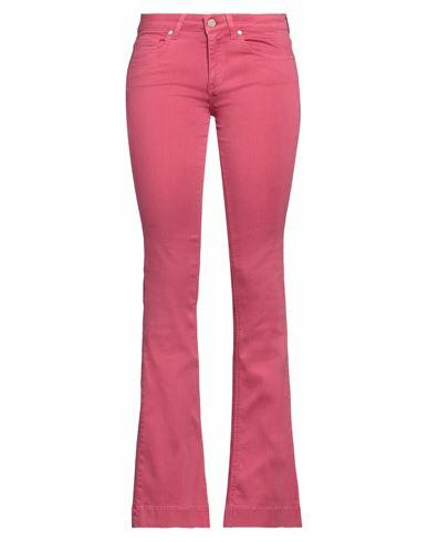 Twenty Easy By Kaos Woman Jeans Fuchsia Tencel, Cotton, Polyester, Elastane Cover