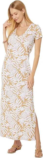 Lilly Pulitzer Etta Short Sleeve Maxi Dr (Bon Vivants) Women's Dress Cover