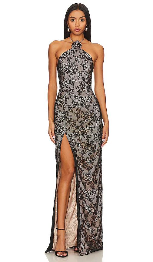 Amanda Uprichard X REVOLVE Sandy Gown in Black Cover