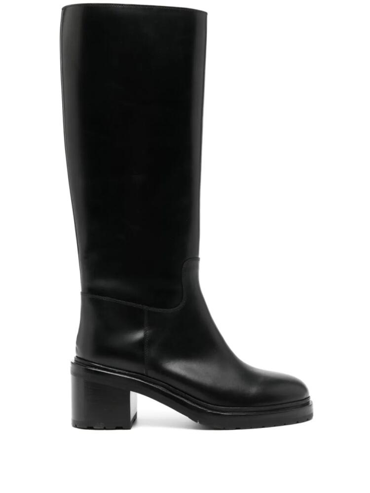 LEGRES 75mm knee-high riding boots - Black Cover