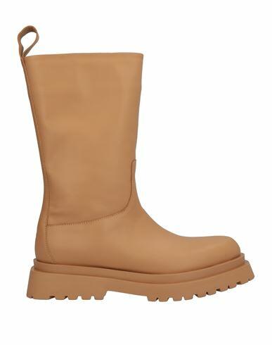 Liu ·jo Woman Boot Camel Calfskin Cover