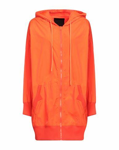 Red Valentino Woman Overcoat & Trench Coat Orange Polyester, Polyamide Cover