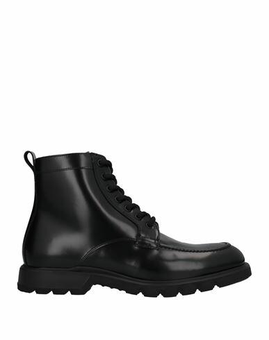 Giovanni Conti Man Ankle boots Black Leather Cover