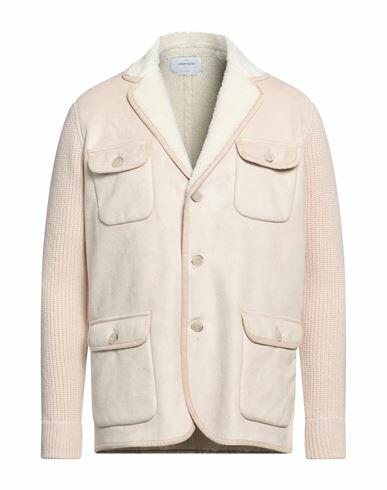 Gran Sasso Man Jacket Ivory Virgin Wool Cover