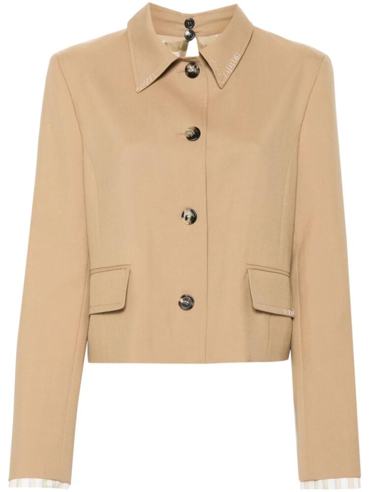 Marni single-breasted blazer - Brown Cover