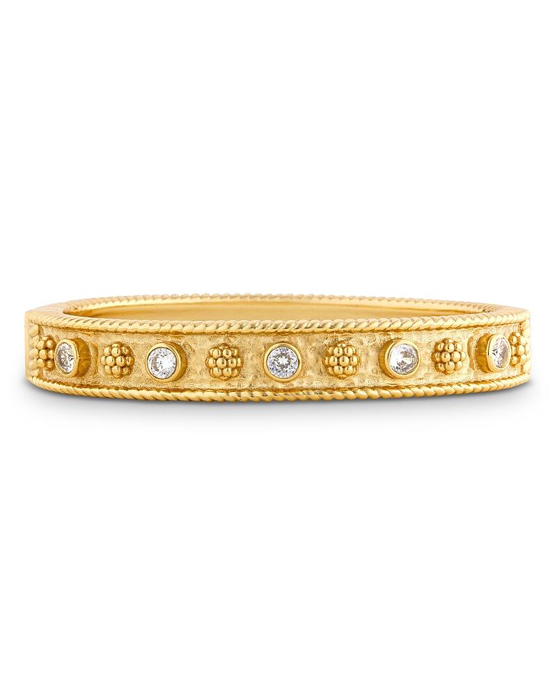 Capucine De Wulf Berry Gem Classic Cubic Zirconia & Gilded Berries Bangle Bracelet Cover