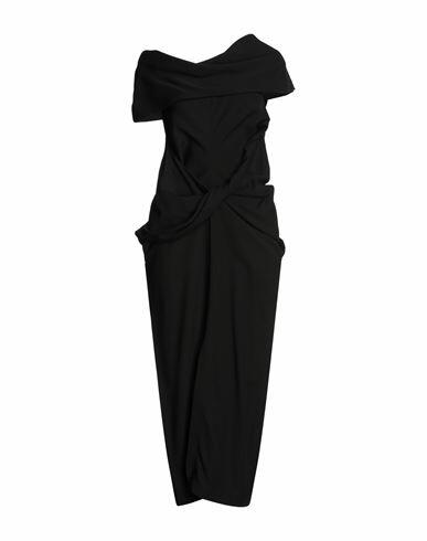 Ambush Woman Midi dress Black Viscose Cover