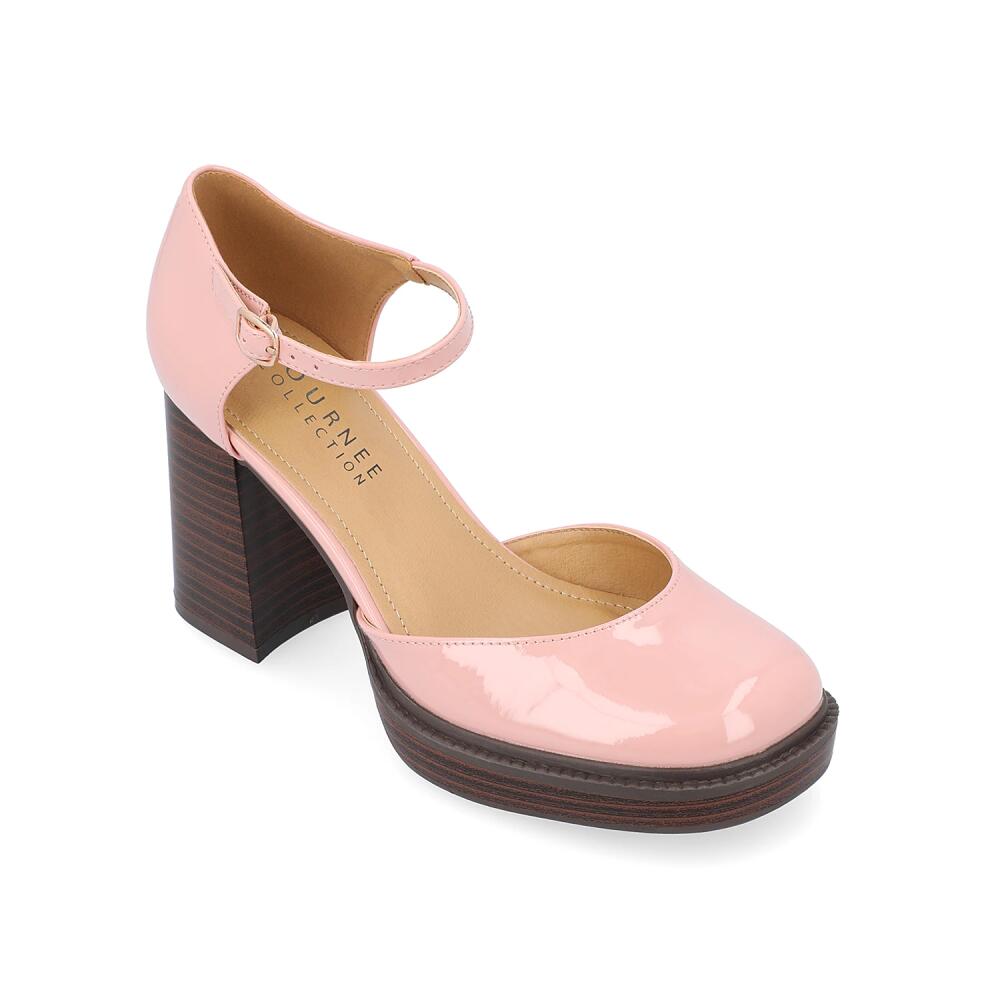 Journee Collection Sophilynn Platform Pump | Women's | Light Pink Cover