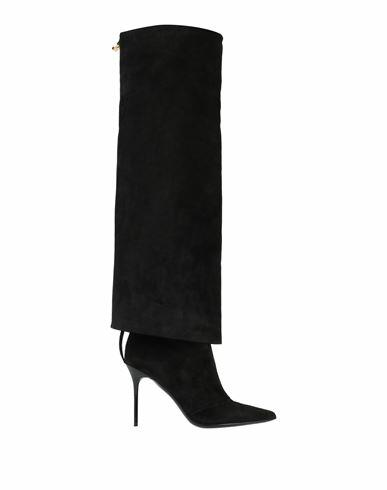 Balmain Woman Boot Black Calfskin Cover