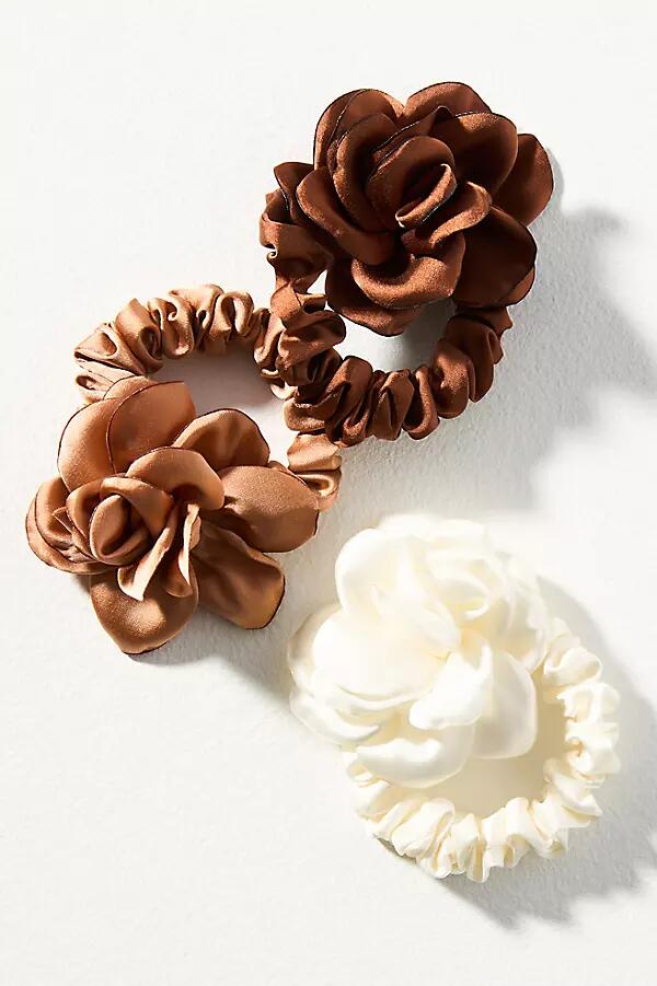 By Anthropologie Florette Scrunchies, Set of 3 Cover