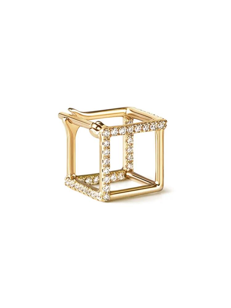 Shihara Diamond Square Earring 7 (03) - Metallic Cover