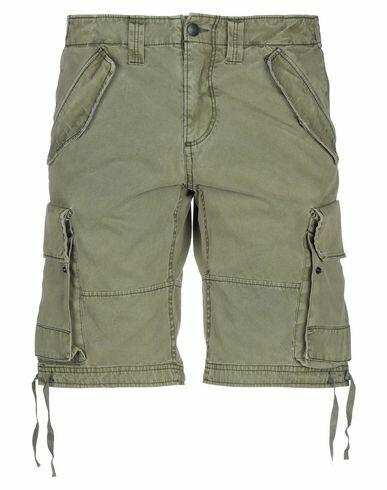 Zadig & voltaire Man Shorts & Bermuda Shorts Military green Cotton, Polyamide Cover