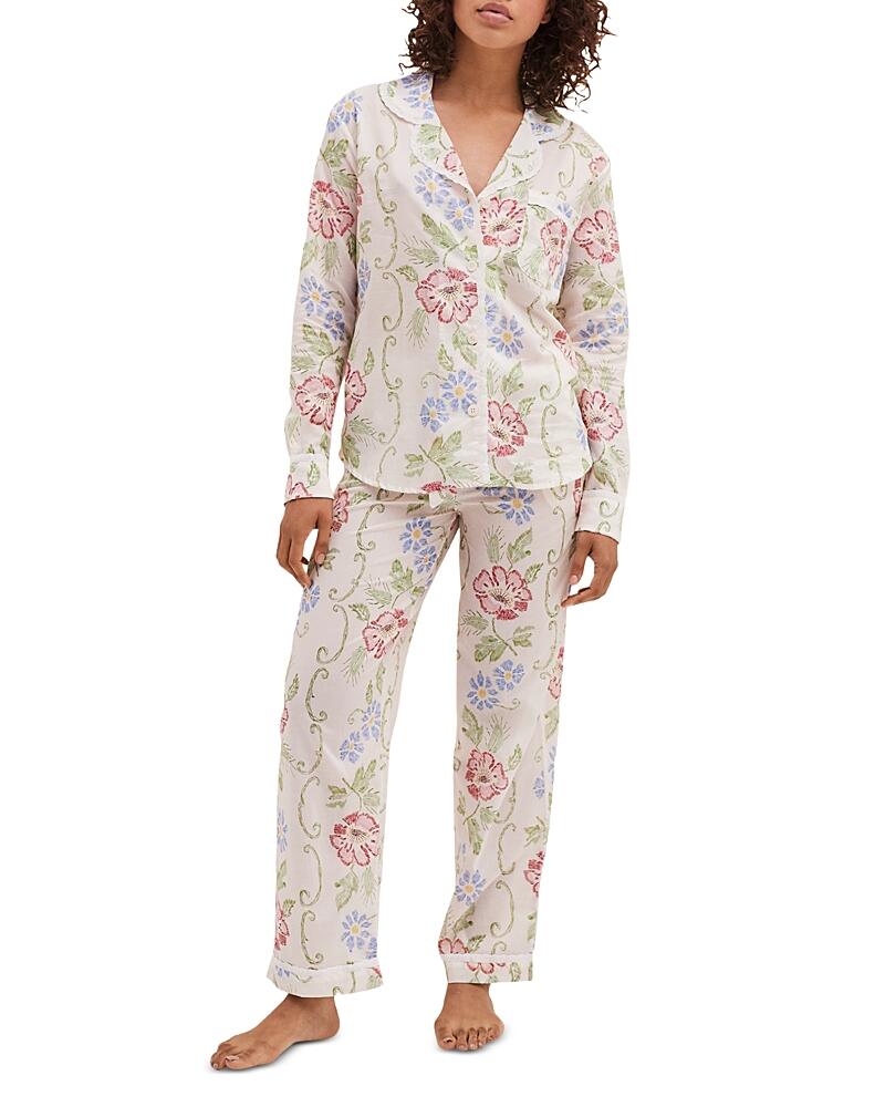 Desmond & Dempsey Jag Long Pajama Set Cover