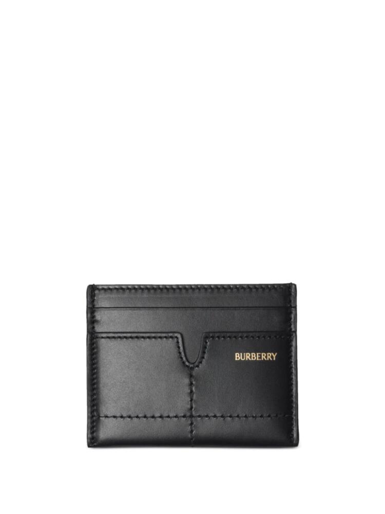 Burberry snip card leather case - Black Cover