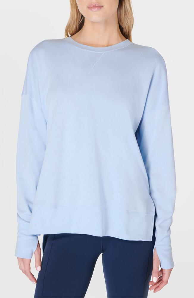 Sweaty Betty After Class Sweatshirt in Breeze Blue Cover