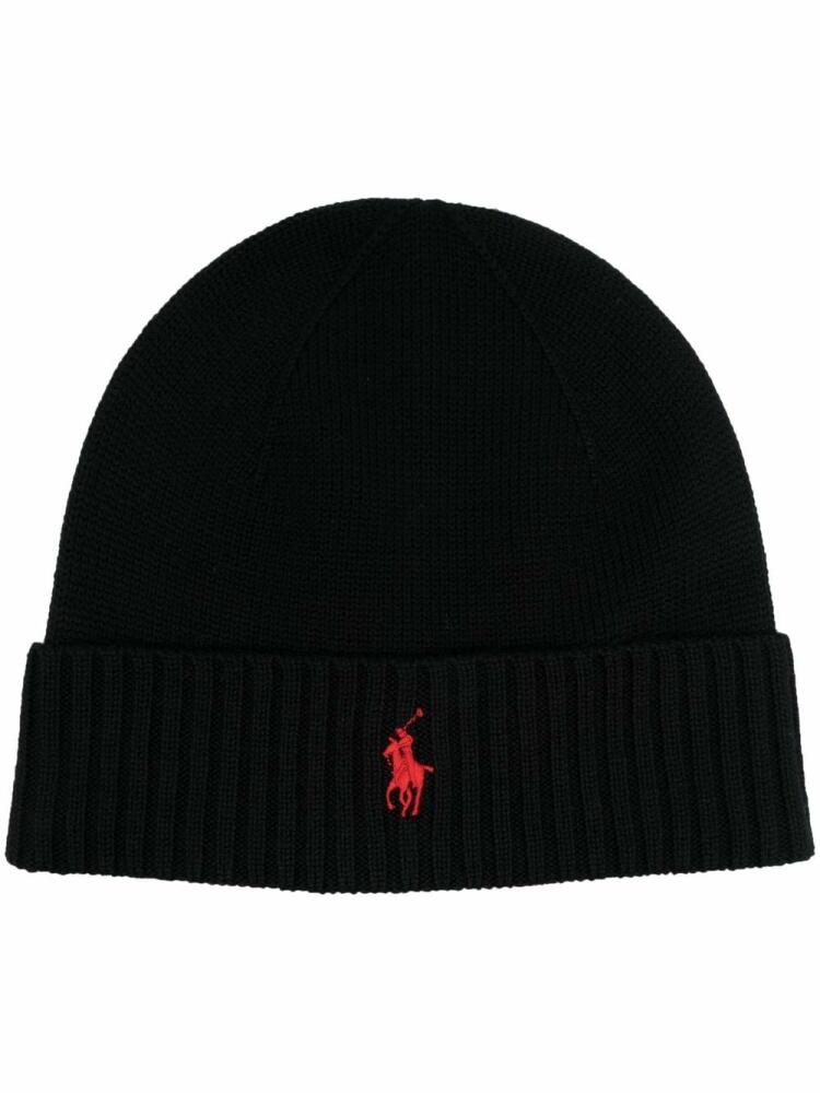 Polo Ralph Lauren Polo Pony beanie - Black Cover