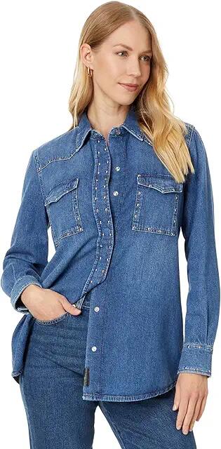 7 For All Mankind Emilia Shirt with Studs (Jukebox) Women's Clothing Cover