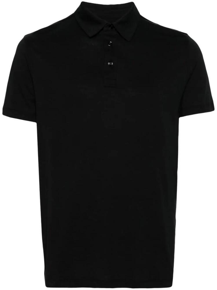 Majestic Filatures short-sleeve polo shirt - Black Cover