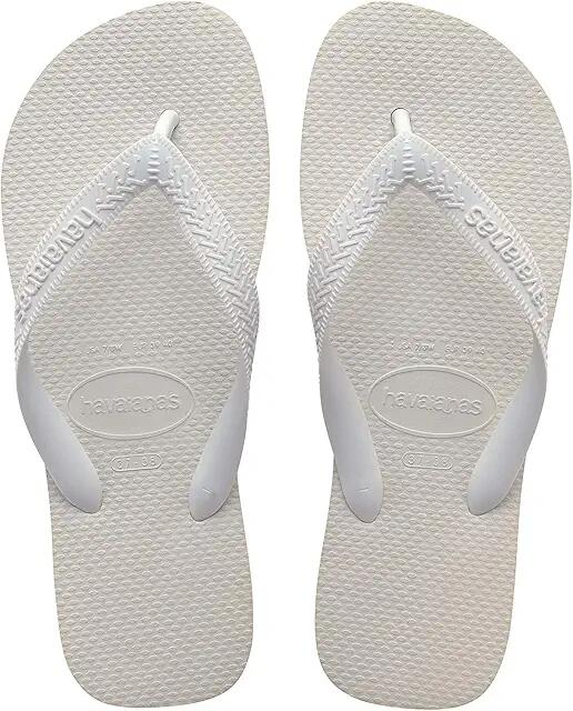 Havaianas Top Flip Flop Sandal (White) Men's Sandals Cover