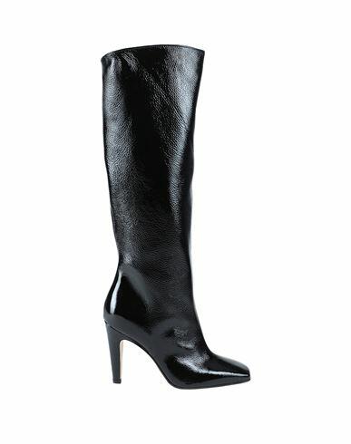 Mychalom Woman Boot Black Leather Cover