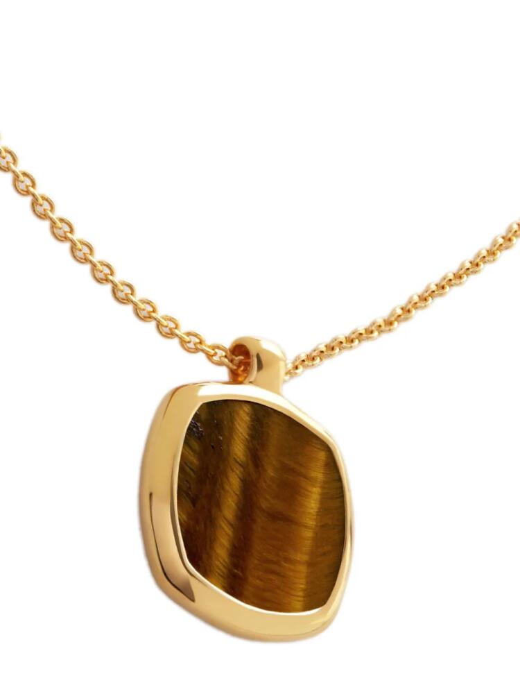 Monica Vinader Delphi gemstone necklace - Gold Cover